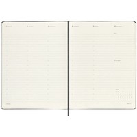 Фото Еженедельник Moleskine 2026 PRO Вертикальный большой Черный 8056999274665