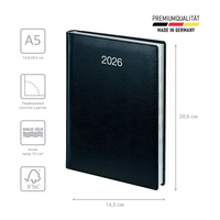 Фото Ежедневник Brunnen 2026 Стандарт Soft черный 73-795 36 906