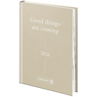 Фото Ежедневник Brunnen 2026 Стандарт Torino Trend бежевый 73-795 38 096