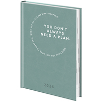 Фото Ежедневник Brunnen 2026 Стандарт Torino Trend бирюзовый холодный 73-795 38 536