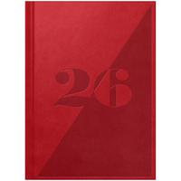 Фото Ежедневник Brunnen 2026 Стандарт Torino Trend коралловый 73-795 38 246