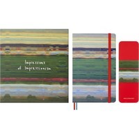 Фото Подарочный набор Moleskine Impressionism Записная книжка 13х21 см нелинованная + 6 акварельных карандашей 8056999275785