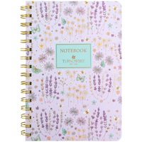 Блокнот на спирали Axent TR, Morning Dew 2 8470-14-A-TR, А5, 80 листов, клетка, твердая обложка