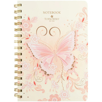 Фото Блокнот на спирали Axent TR, Nat Melody 3 8470-12-A-TR, А5, 80 листов, клетка, твердая обложка