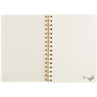 Фото Блокнот на спирали Axent TR, Secret Garden 2 8473-2-A-TR, А5, 80 листов, клетка, твердая обложка