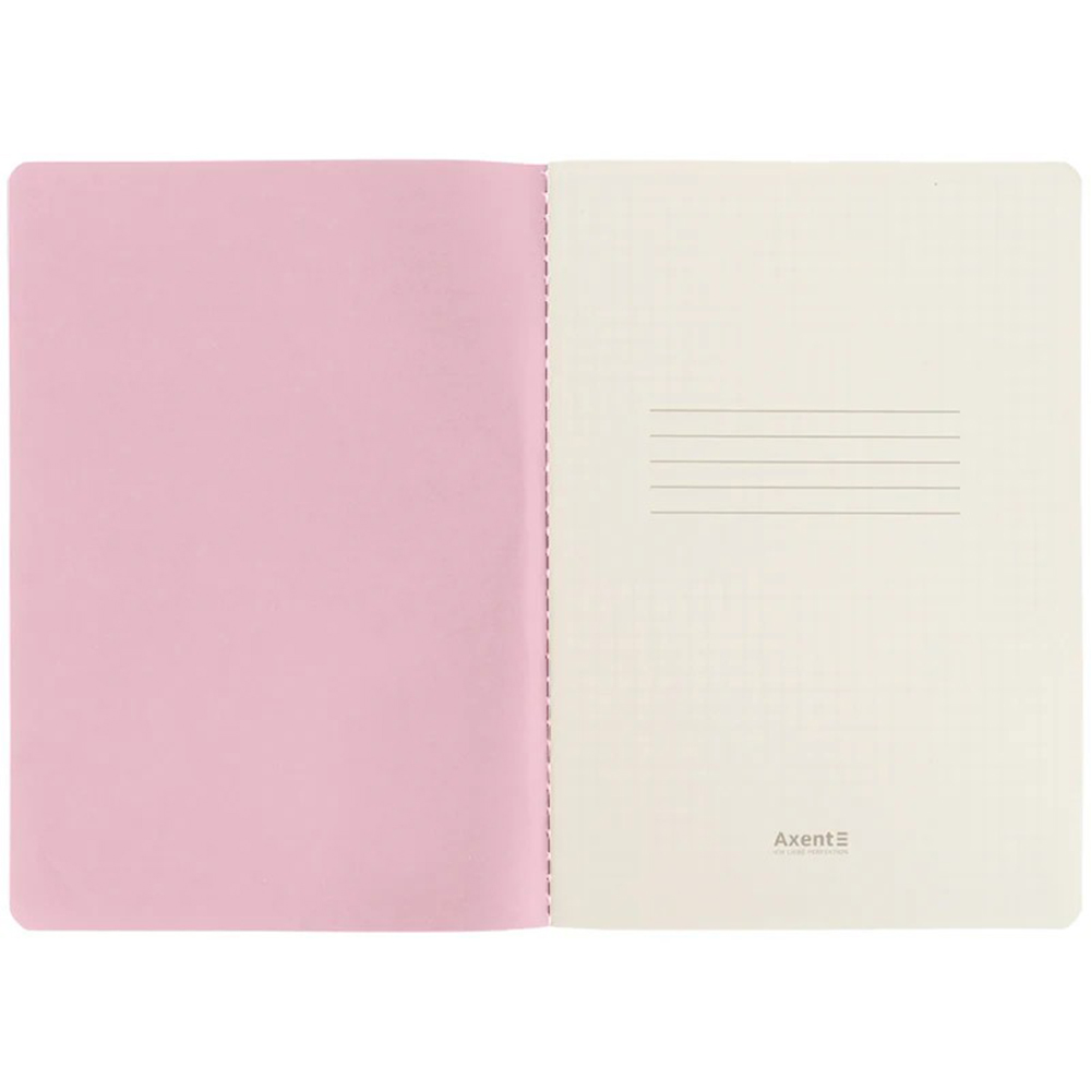 Блокнот Axent TR, Nature's Melody 2 8710-4-A-TR, А5, 60 листов, клетка, мягкая обложка