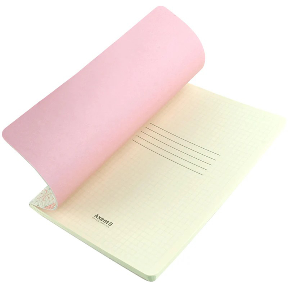 Блокнот Axent TR, Nature's Melody 2 8710-4-A-TR, А5, 60 листов, клетка, мягкая обложка