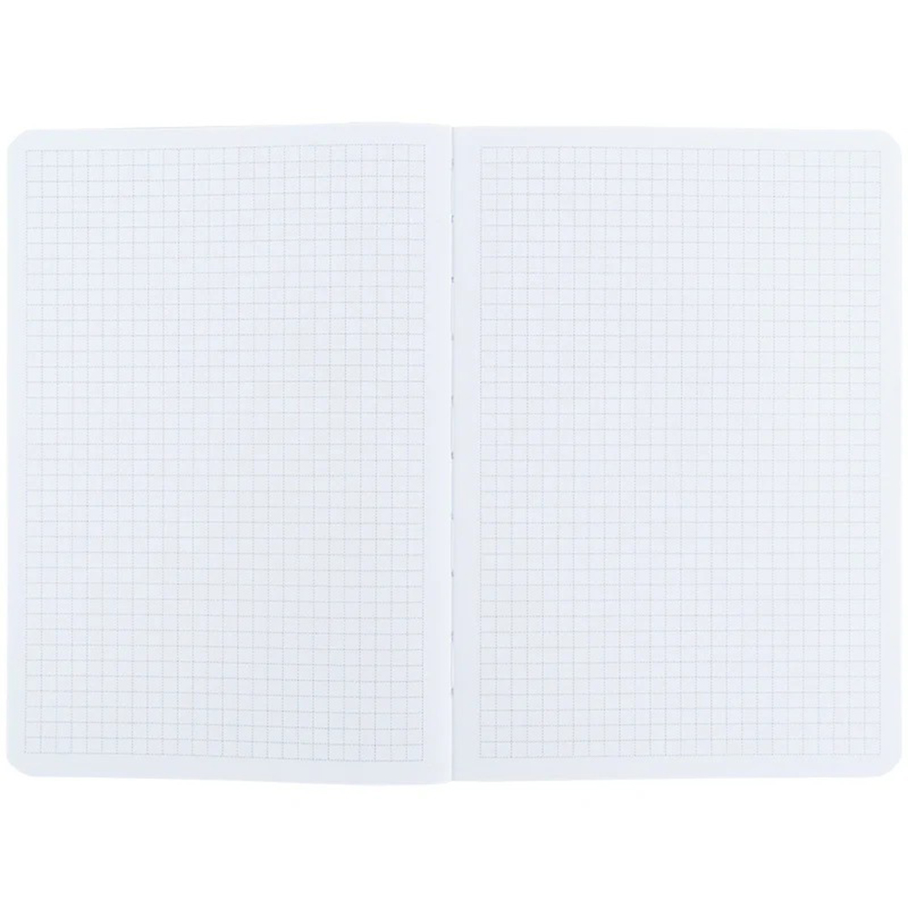 Блокнот Axent Black and White 8700-26-A, А5, 80 листов, клетка, мягкая обложка