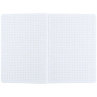 Блокнот Axent Black and White 8700-26-A, А5, 80 листов, клетка, мягкая обложка