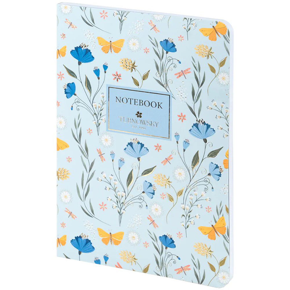 Блокнот Axent TR, Secret Garden 3 8700-19-A-TR, А5, 80 листов, клетка, мягкая обложка