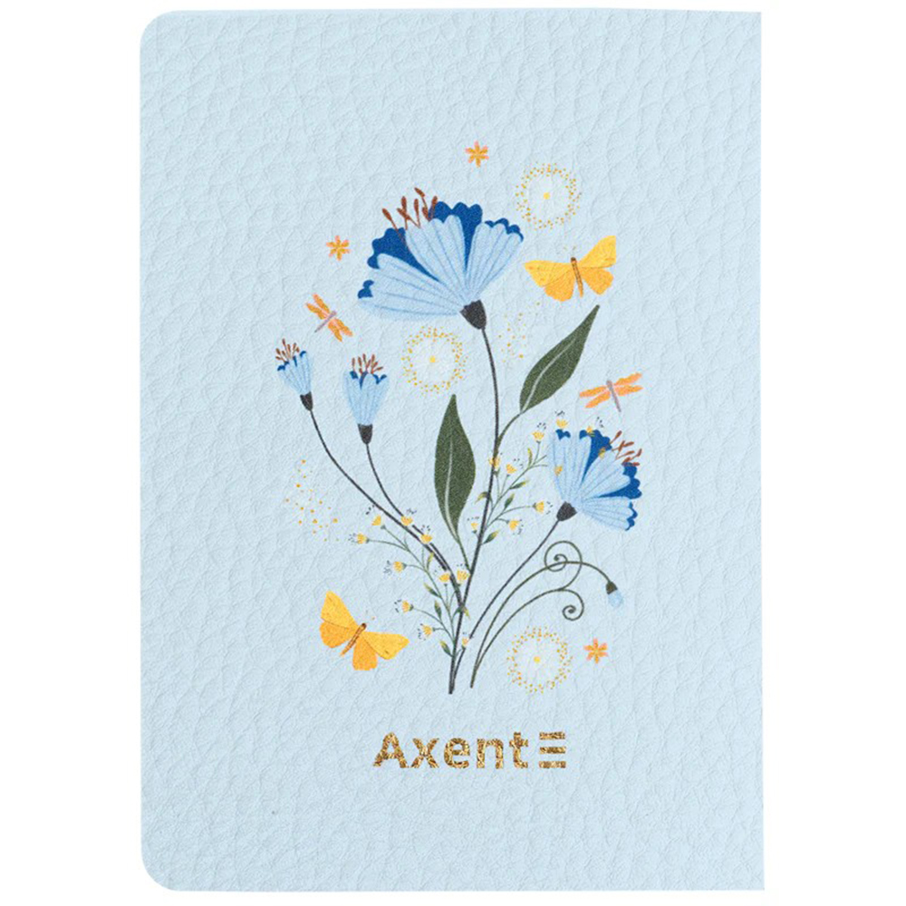 Блокнот Axent TR, Secret Garden 1 8711-1-A-TR, А6, 60 листов, клетка, мягкая обложка