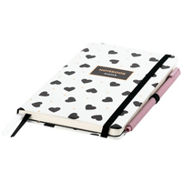 Фото Блокнот Axent Black and White 8621-10-A, А6, 96 листов, клетка, твердая обложка