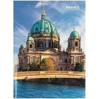 Фото Книга записная Axent City, Berlin 8425-6-A, А4- 203х273 мм, 96 листов, клетка