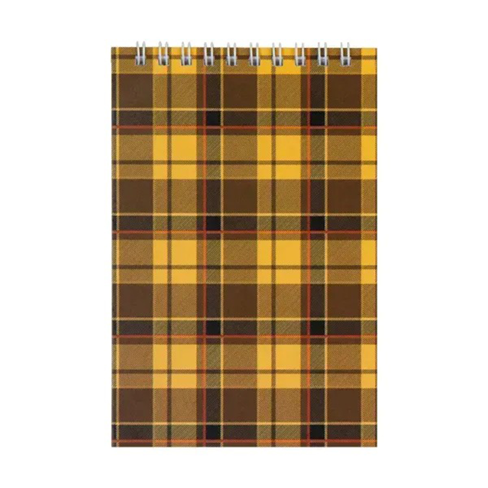 Блокнот на спирали Axent Delta D8011-01, A6, 48 листов, клетка, гибкая обложка